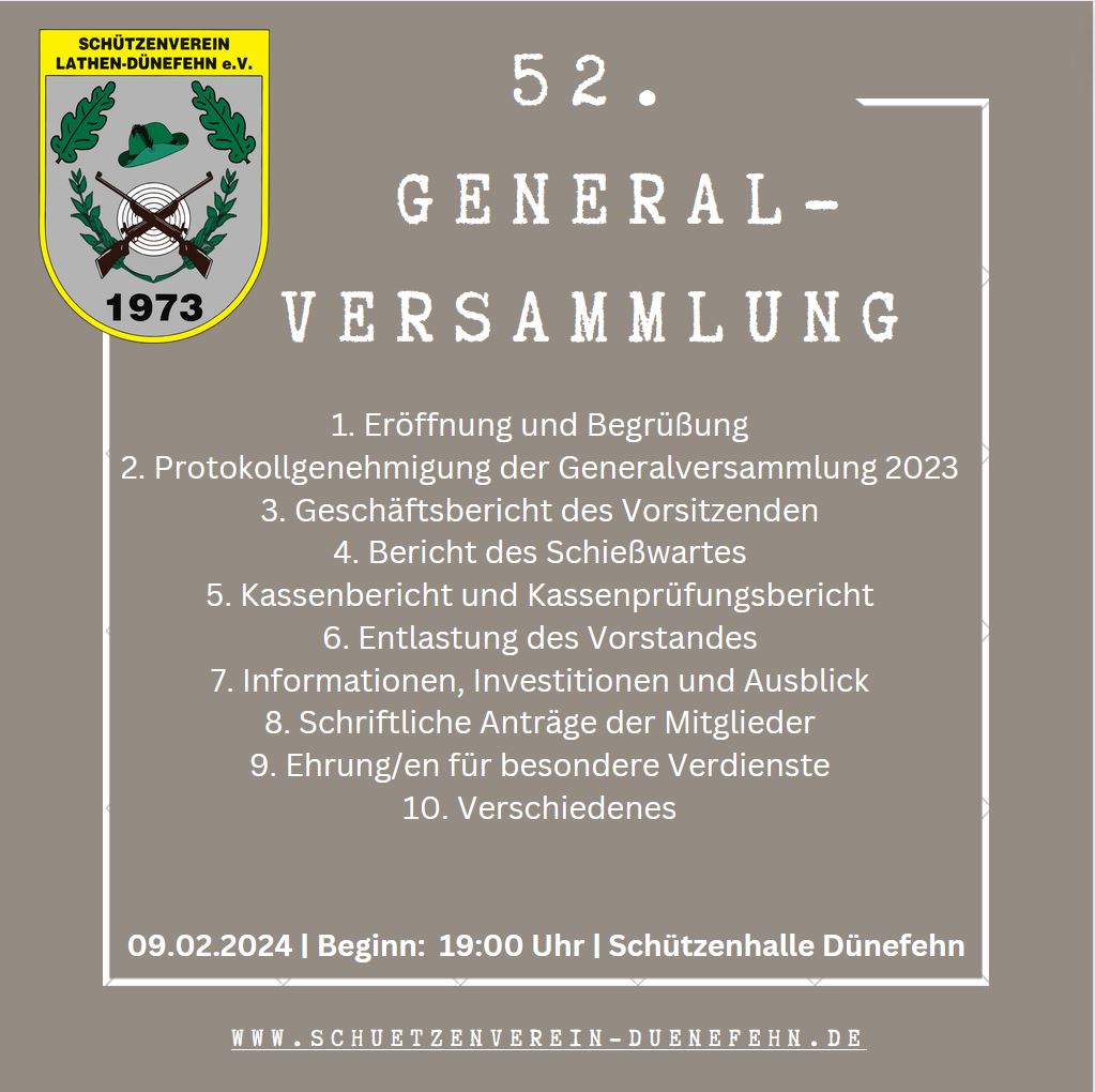 Generalversammlung